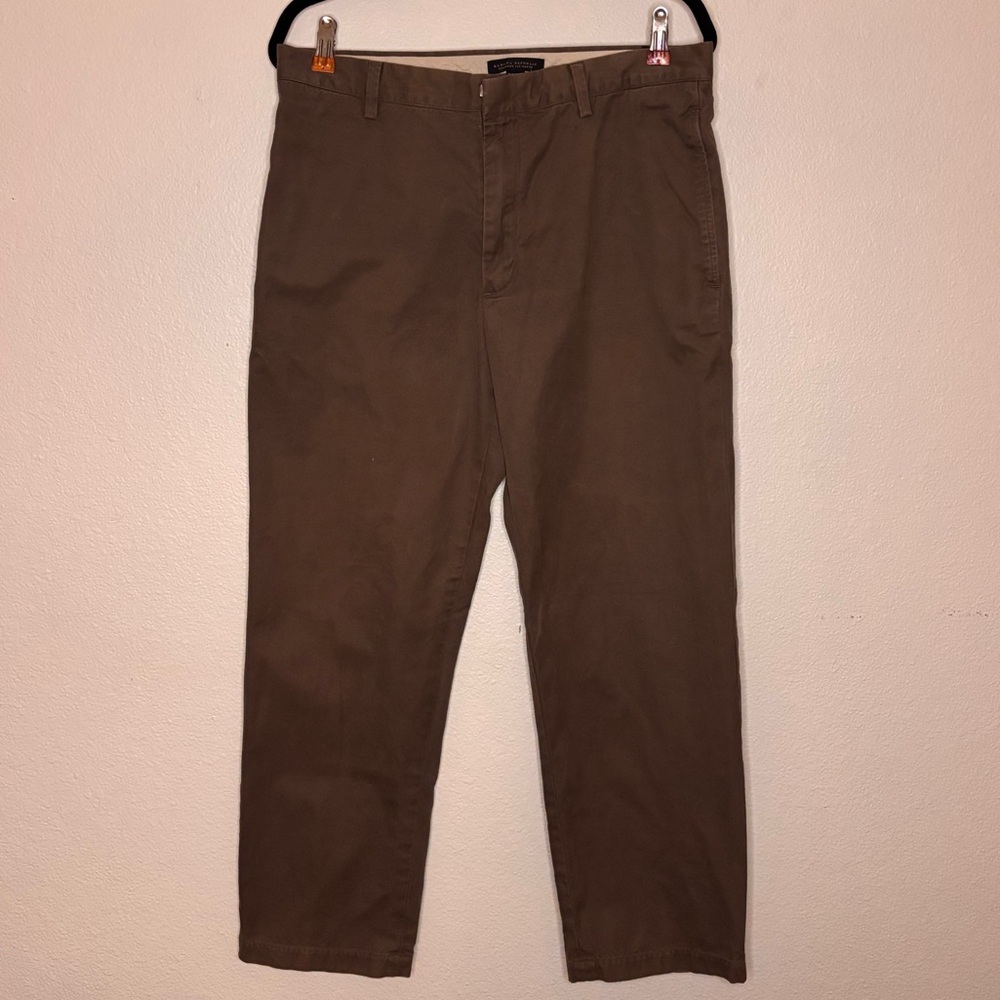 Banana Republic Men’s Khaki Straight Pants 33x30 | Classic BR Chino
